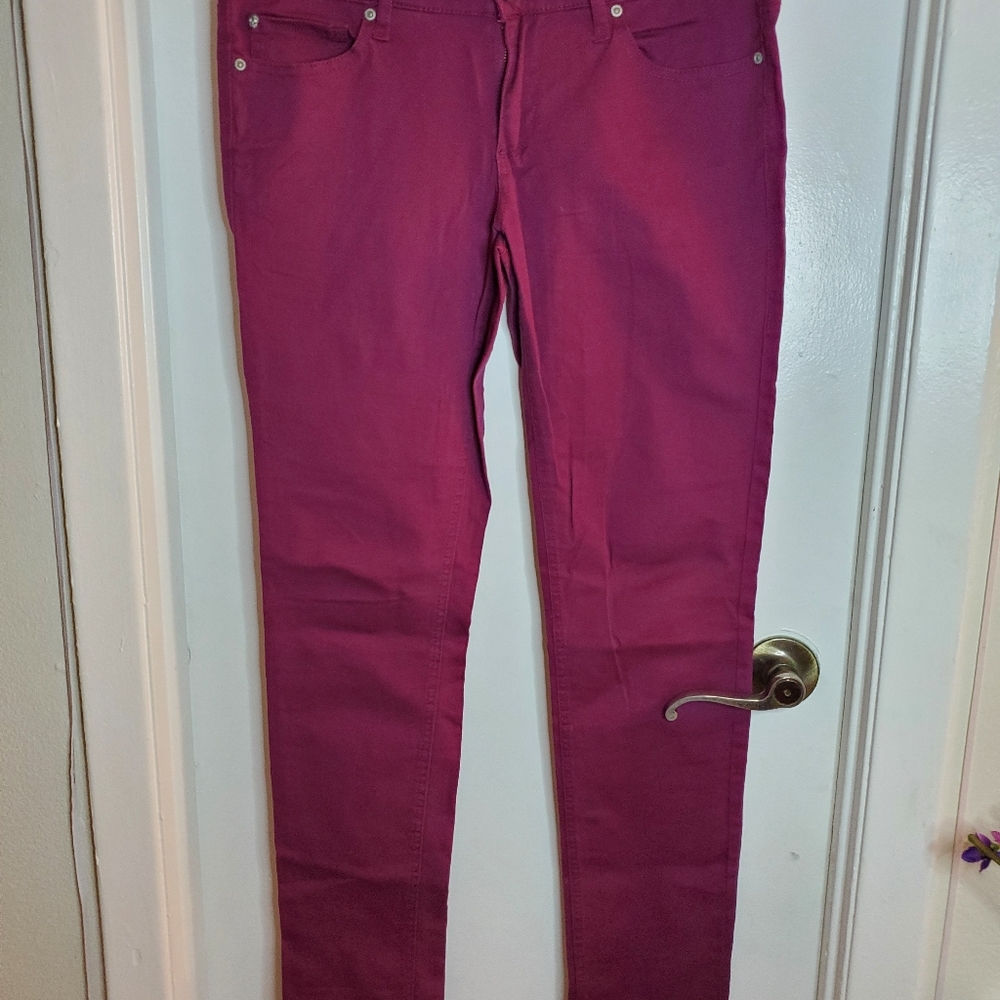 Lovesick Magenta Skinny Jeans